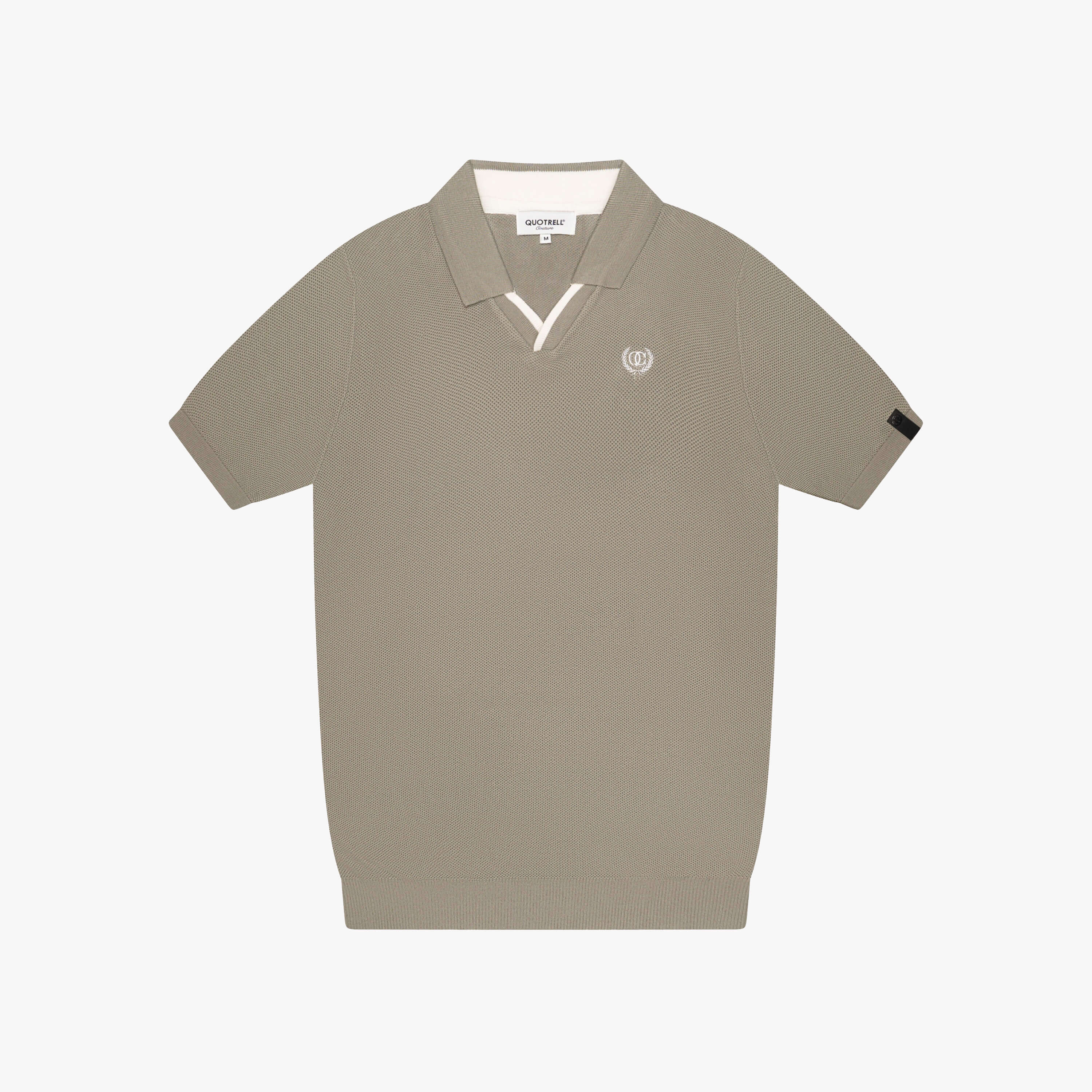 ELIJAH POLO | FADED OLIVE/WHITE