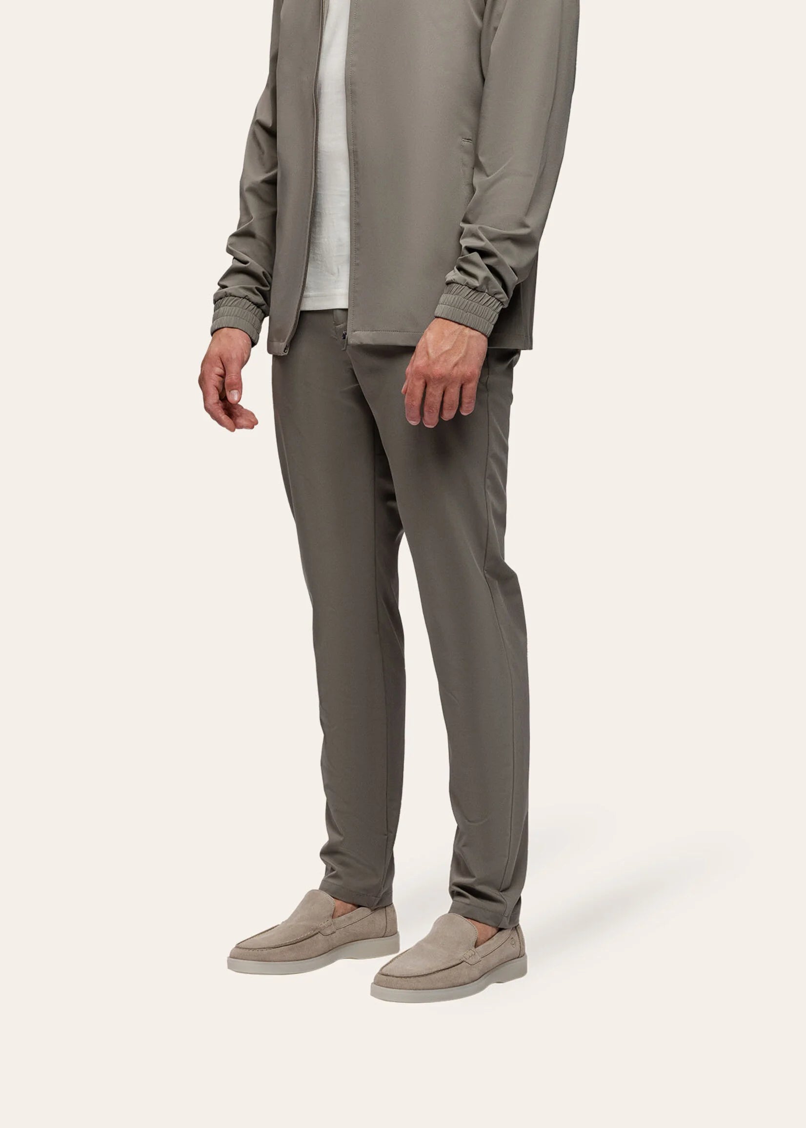 Tria D'oro - Trainingsbroek Taupe