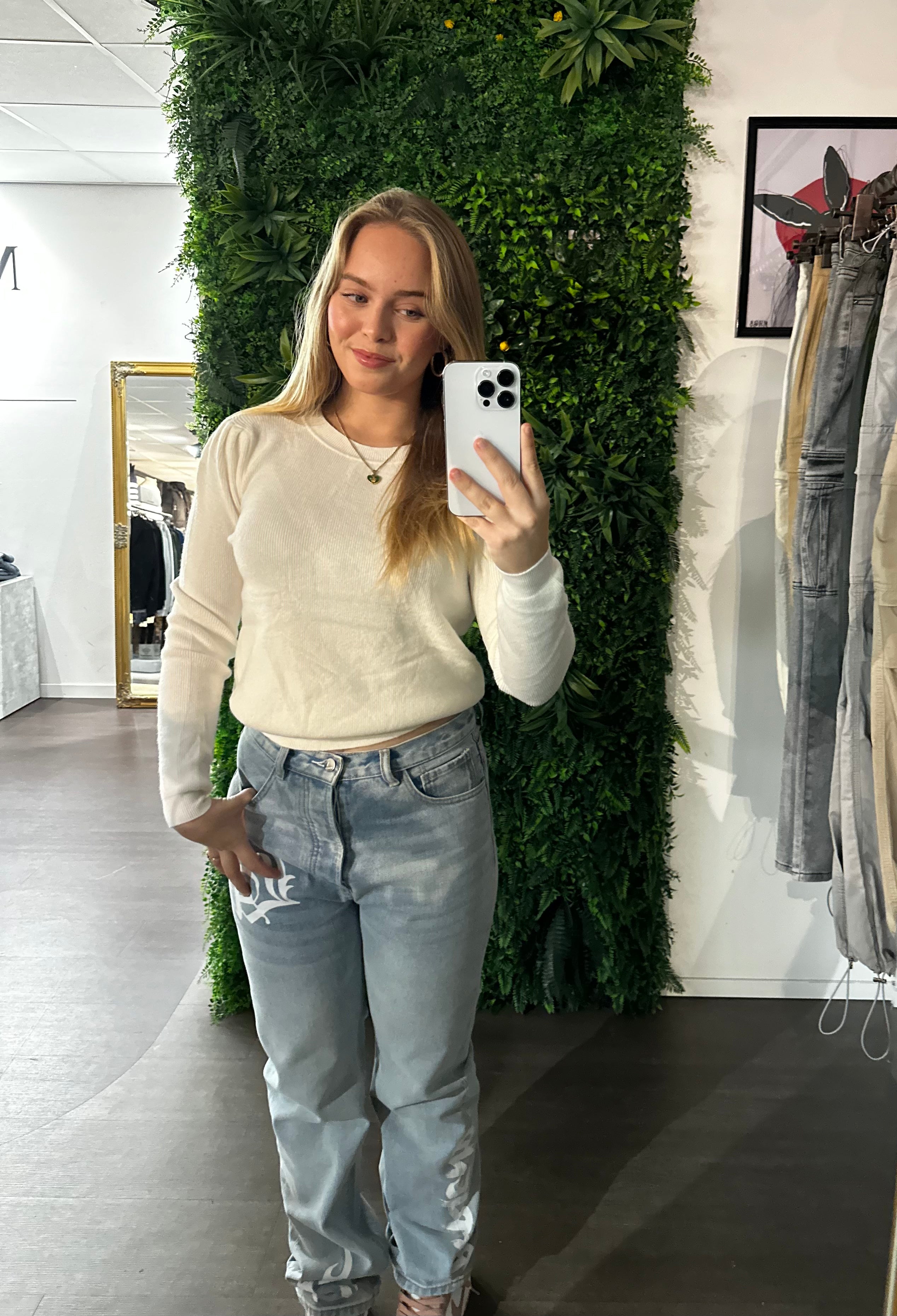 Gerippter Pullover – Kylie-Kollektion