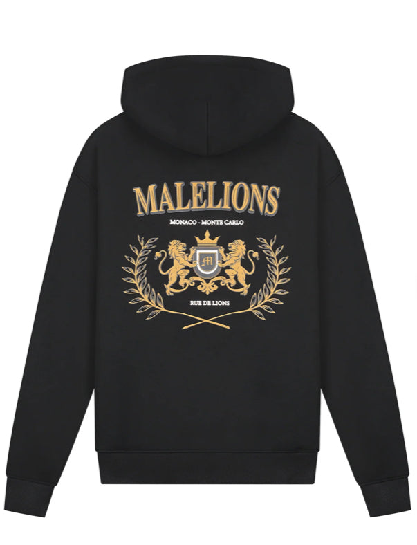 Malelions Men Monaco Hoodie | Black