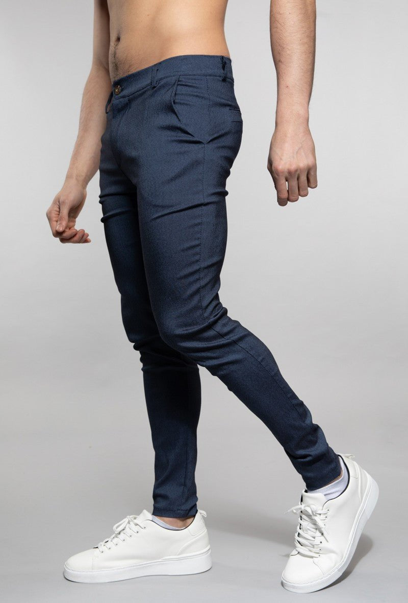 Chino broek - donker blauw