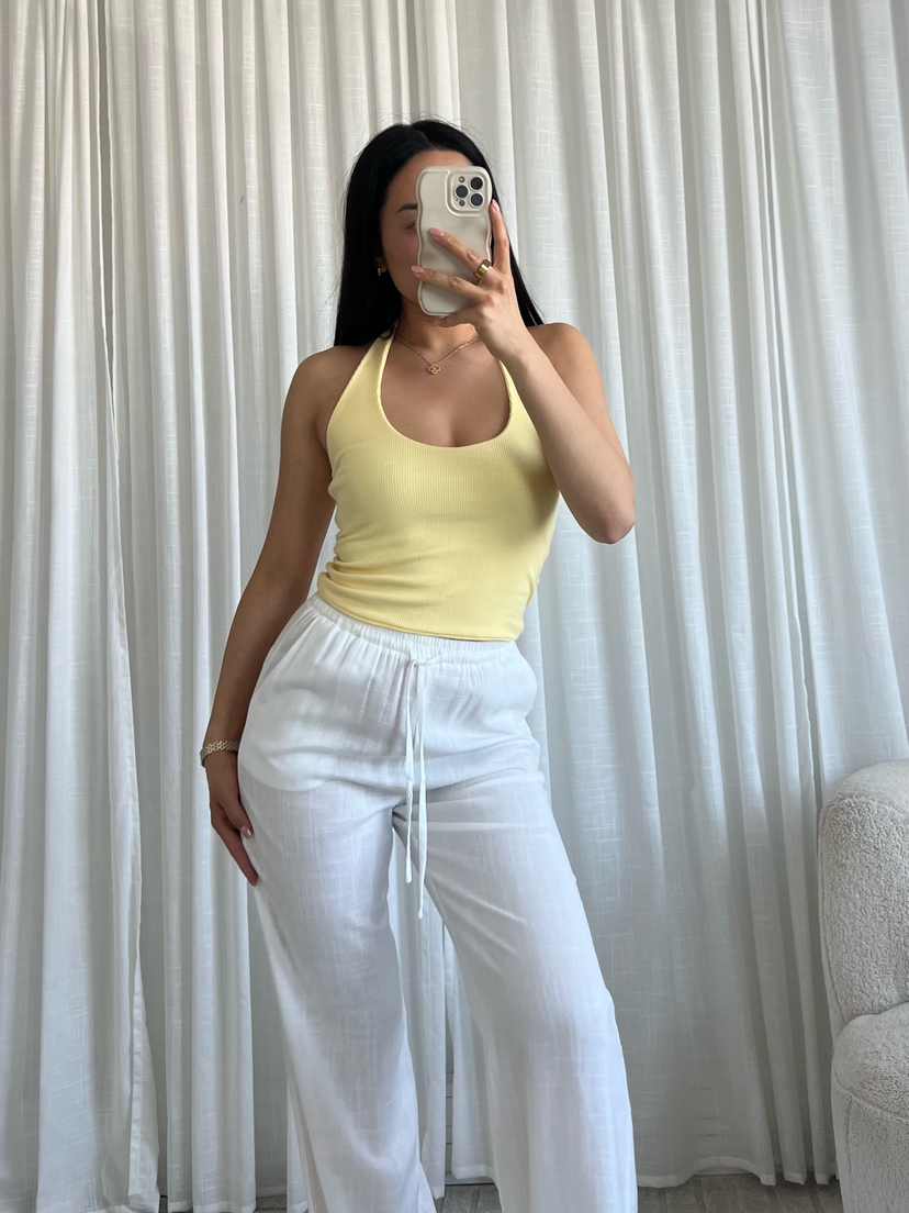 Azizam Top - Geel