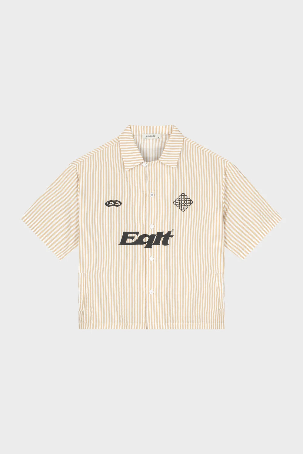 JERSEY BOXY SHIRT BEIGE