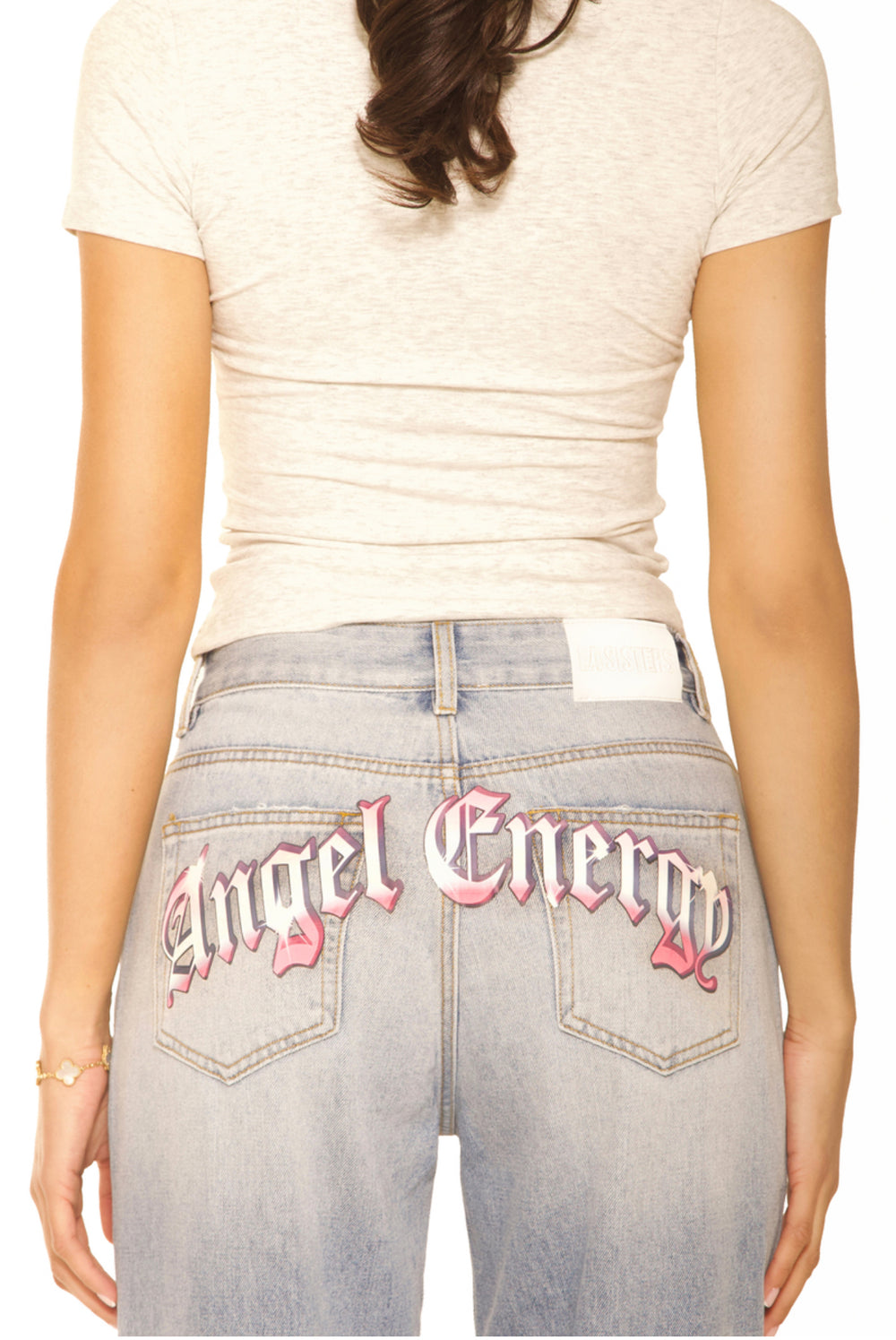 LA Sisters - ANGEL STRAIGHT LEG JEANS - Rechte dames spijkerbroek