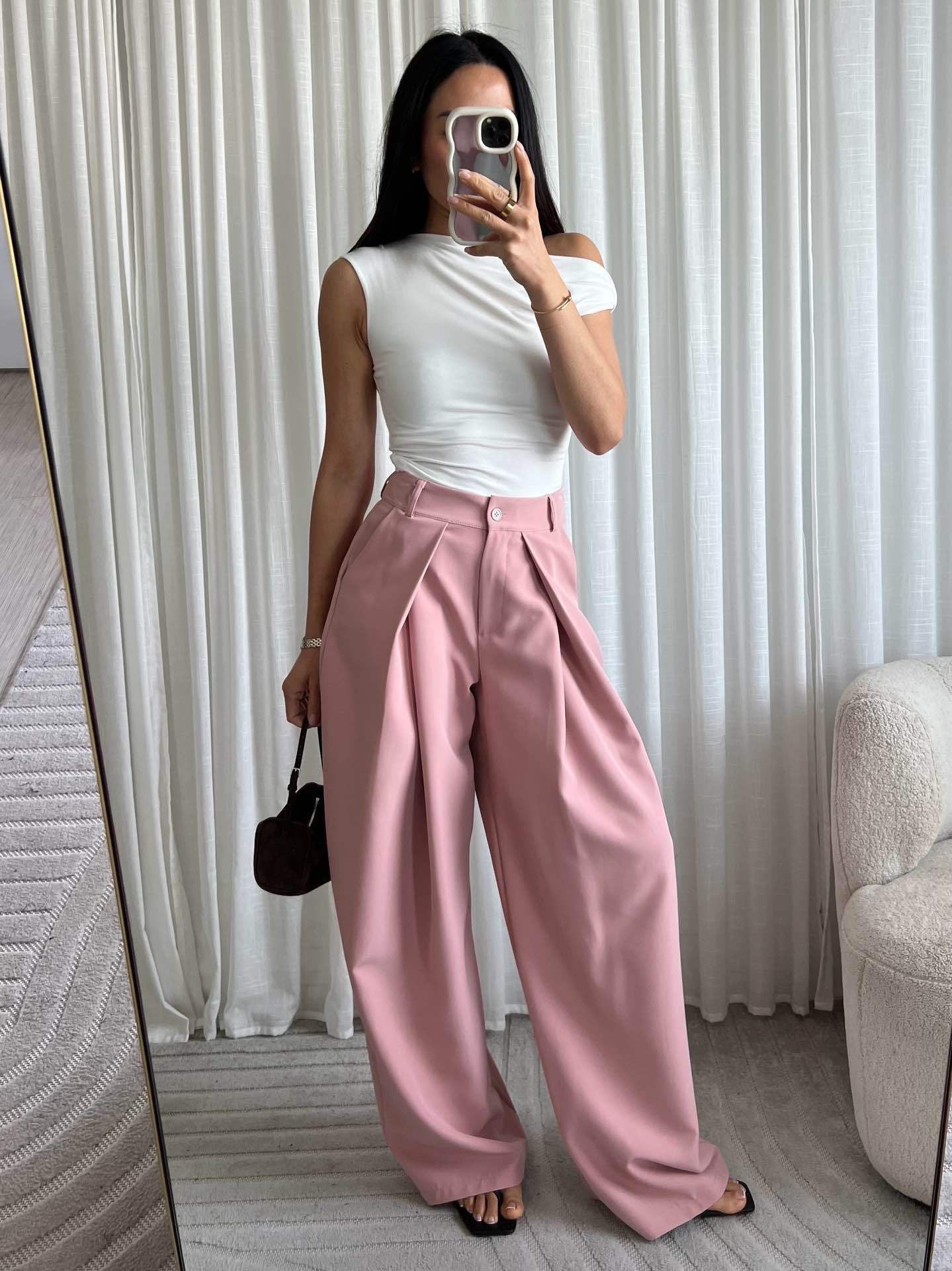OVERSIZED - BROEK - ZWART - 823