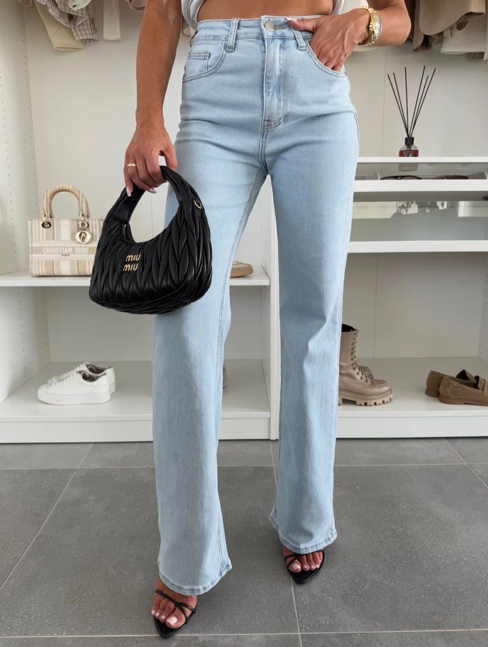 Gerade Jeans - Blau RD2922