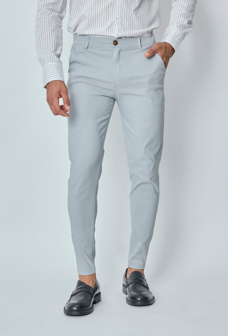 Chino broek - licht grijs