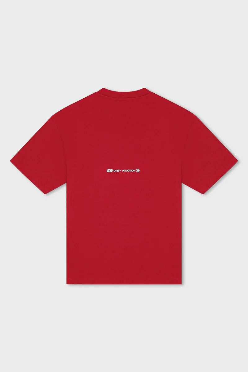 CELESTE OVERSIZED TEE RED