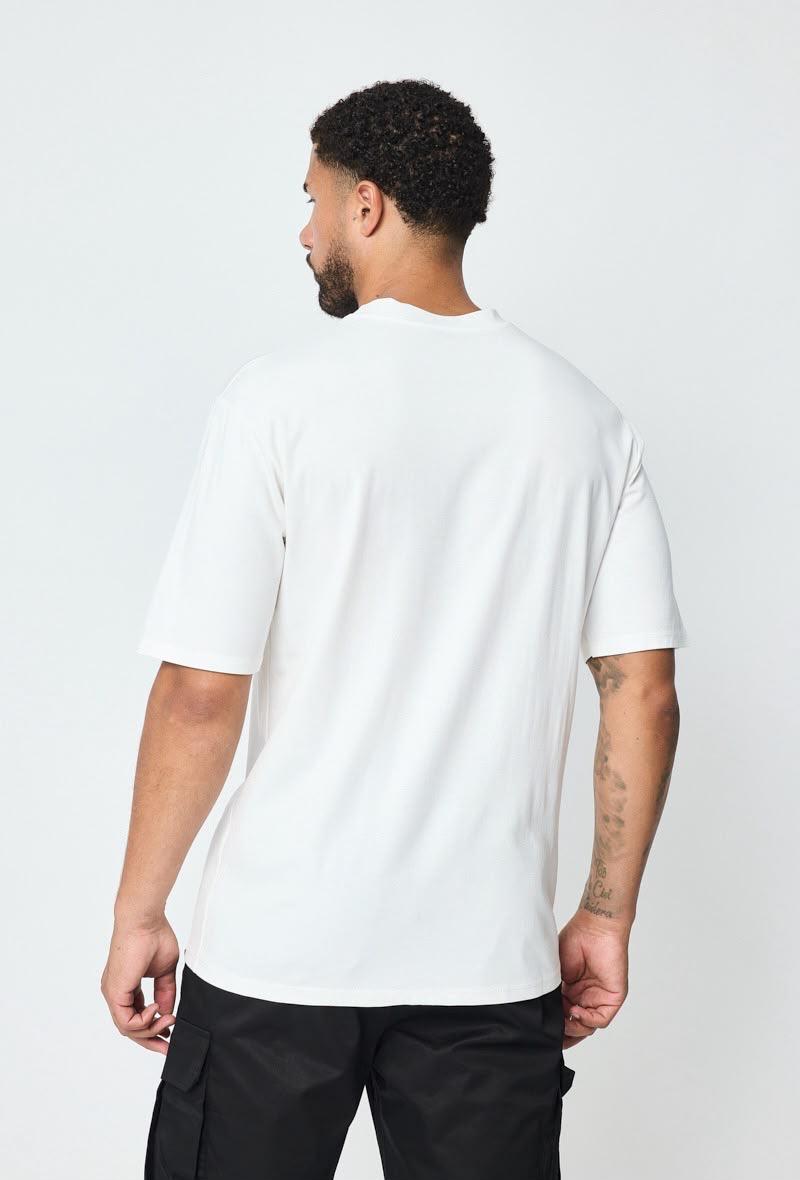Glans T-Shirt – Weiß