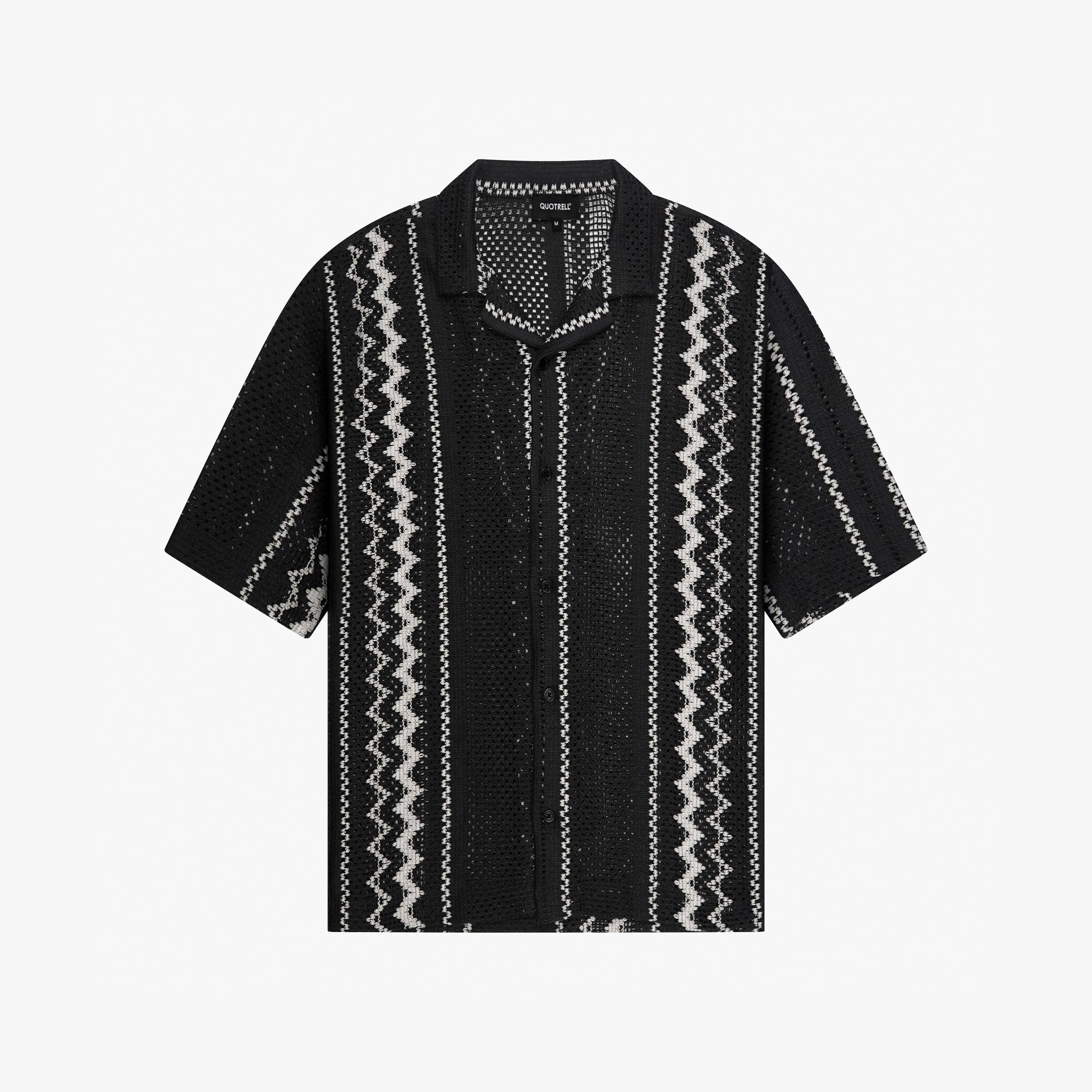 GRANADA SHIRT | BLACK/OFF WHITE
