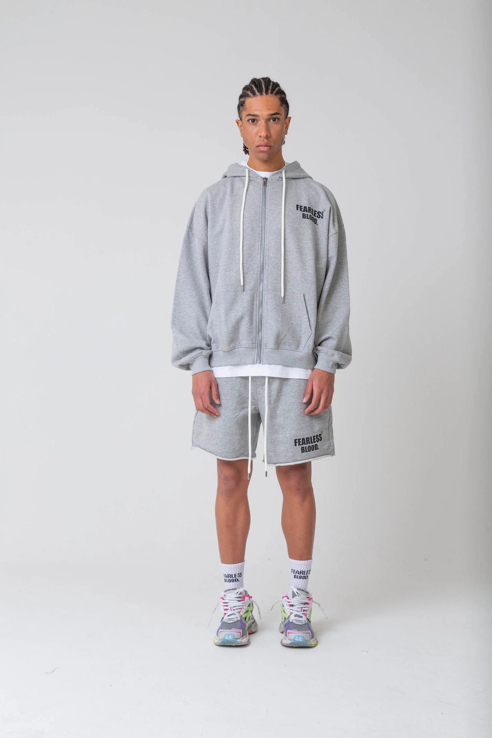 Fearless Blood - FB-VEST-02 - Grey Melee