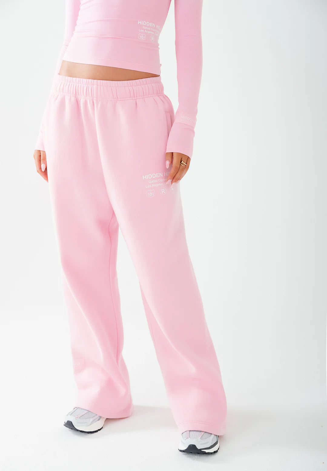 LABEL STRAIGHT LEG SWEATPANTS LICHTROZE - 29 Nov