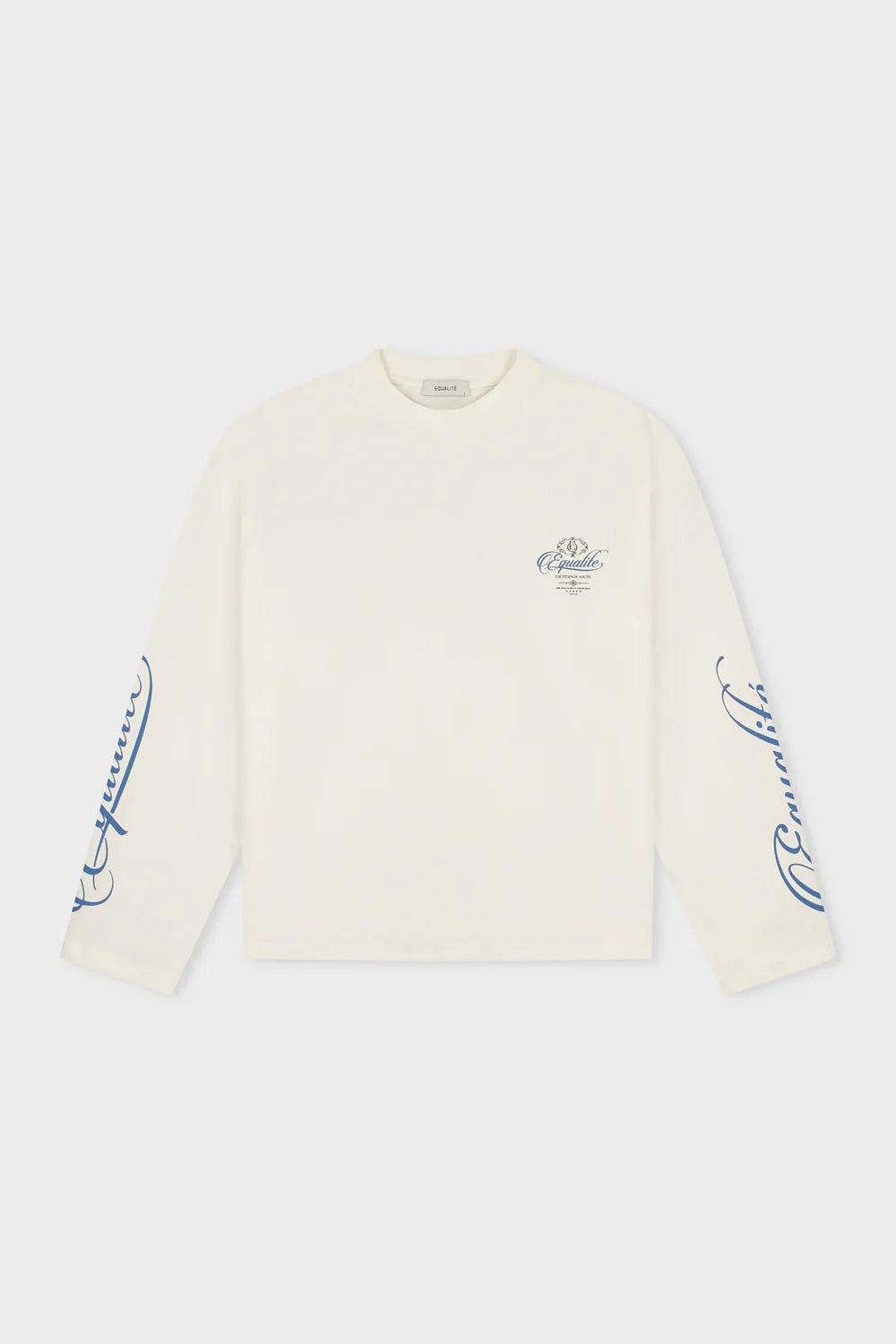 FOUNTAIN OVERSIZED LONGSLEEVE TEE OFF-WHITE