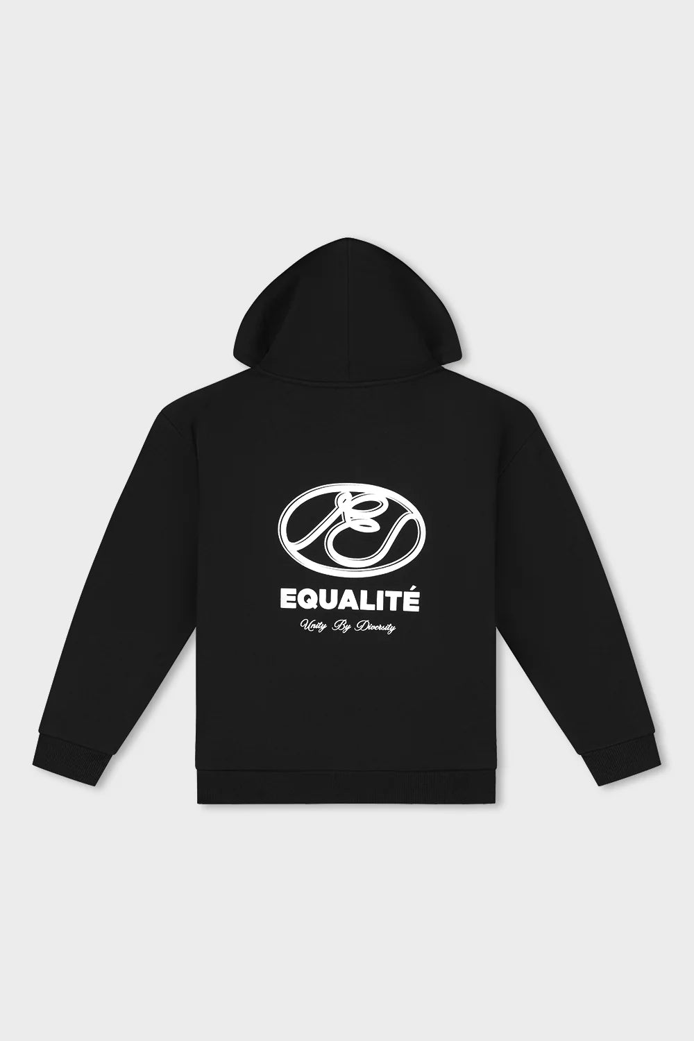 ARID OVERSIZED FULL ZIP HOODIE BLACK