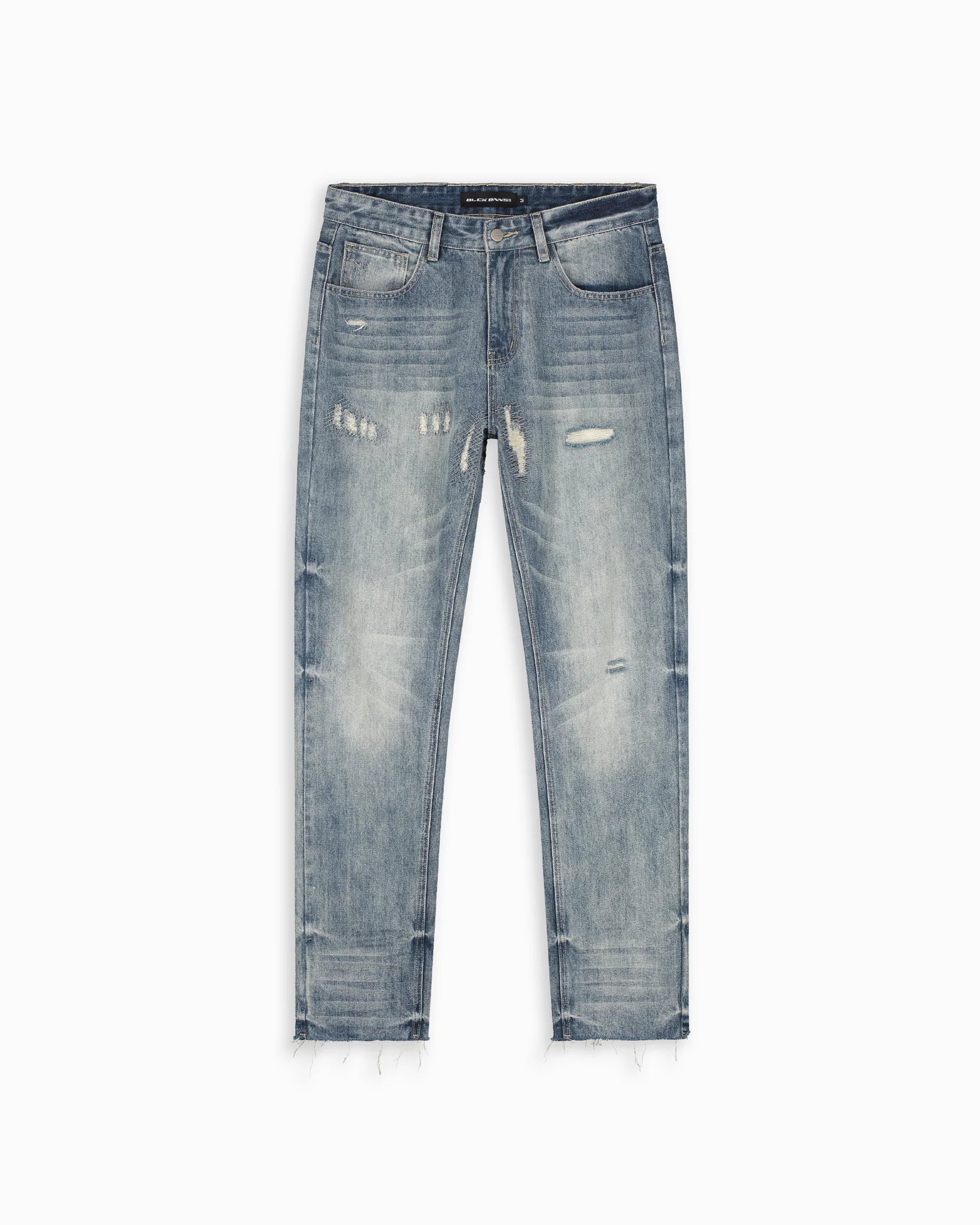 BLACK BANANAS STRAIGHT STITCHED DENIM | BLUE