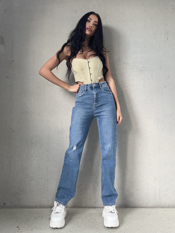MILLION - Straight Jeans - Eliza - Rechte dames spijkerbroek