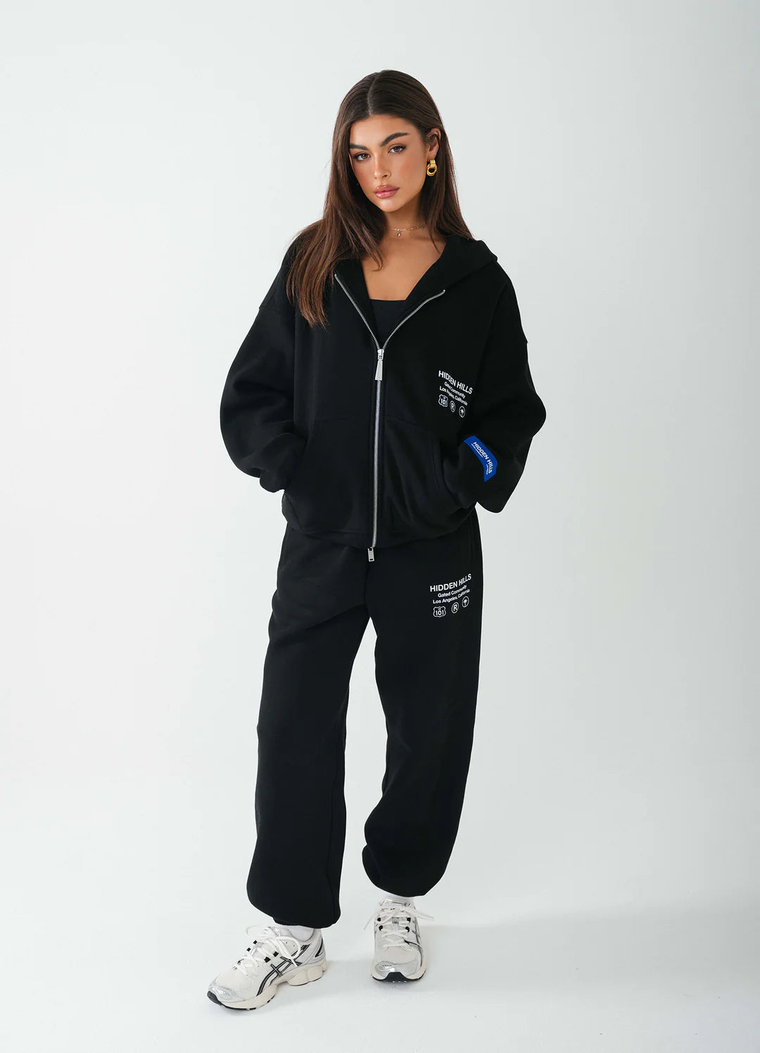 LABEL SWEATPANTS ZWART - 29 Nov