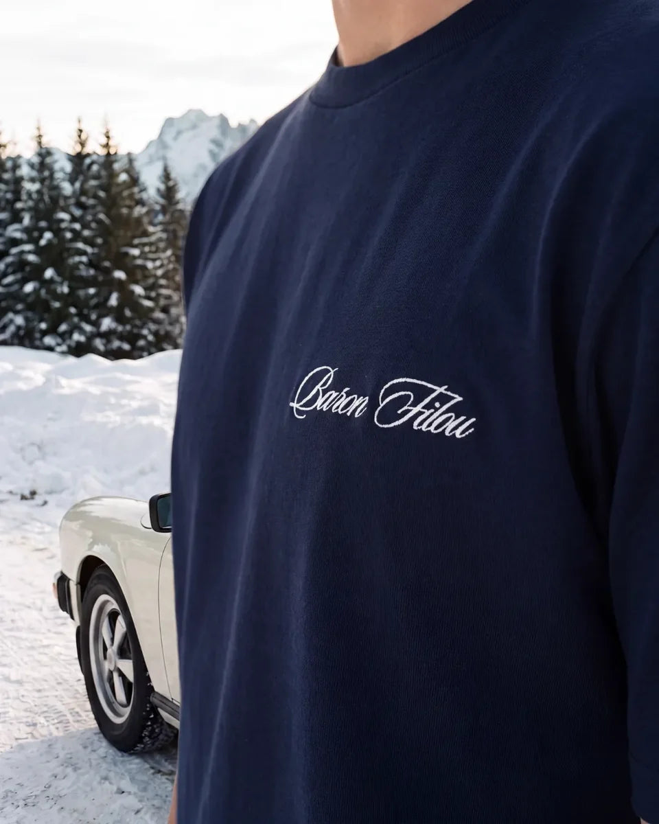 Backprint T-Shirt Filou 187 Chalet Owners Club BARON