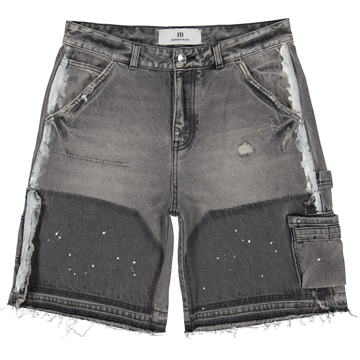 Fearless Blood - FB-DENIM WORKER SHORT - Korte spijkerbroek heren
