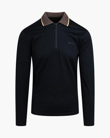 Cruyff - Chain repeat polo LS - Herenpoloshirt
