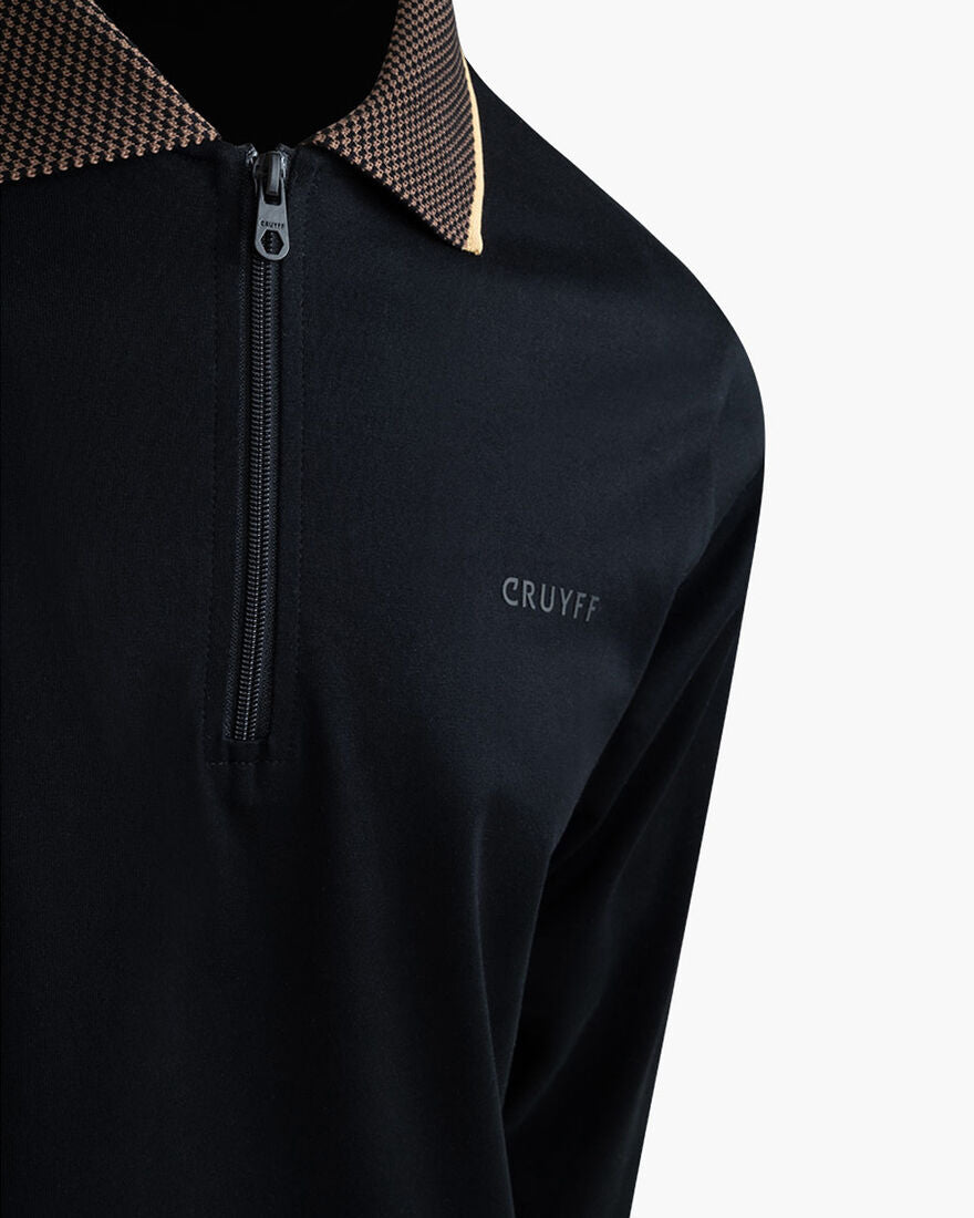 Cruyff - Chain repeat polo LS - Herenpoloshirt