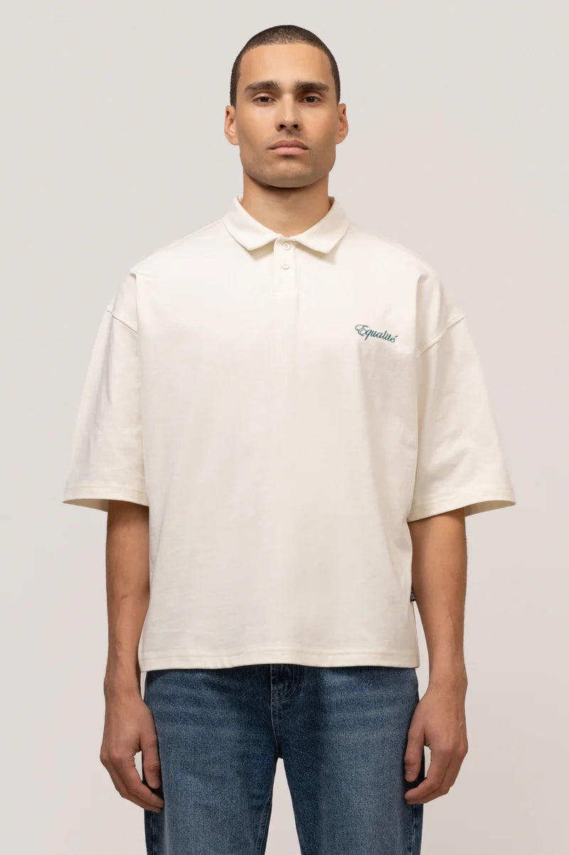 OASIS OVERSIZED POLO OFF-WHITE