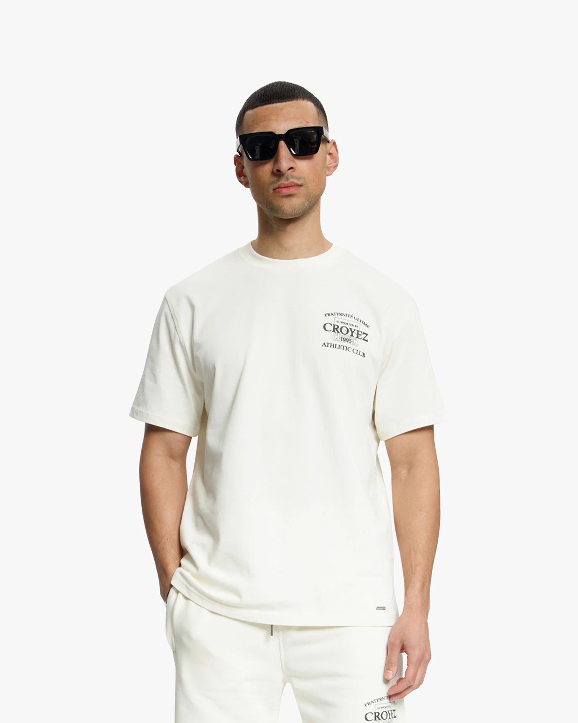 Croyez Stamp T-Shirt | Zwart