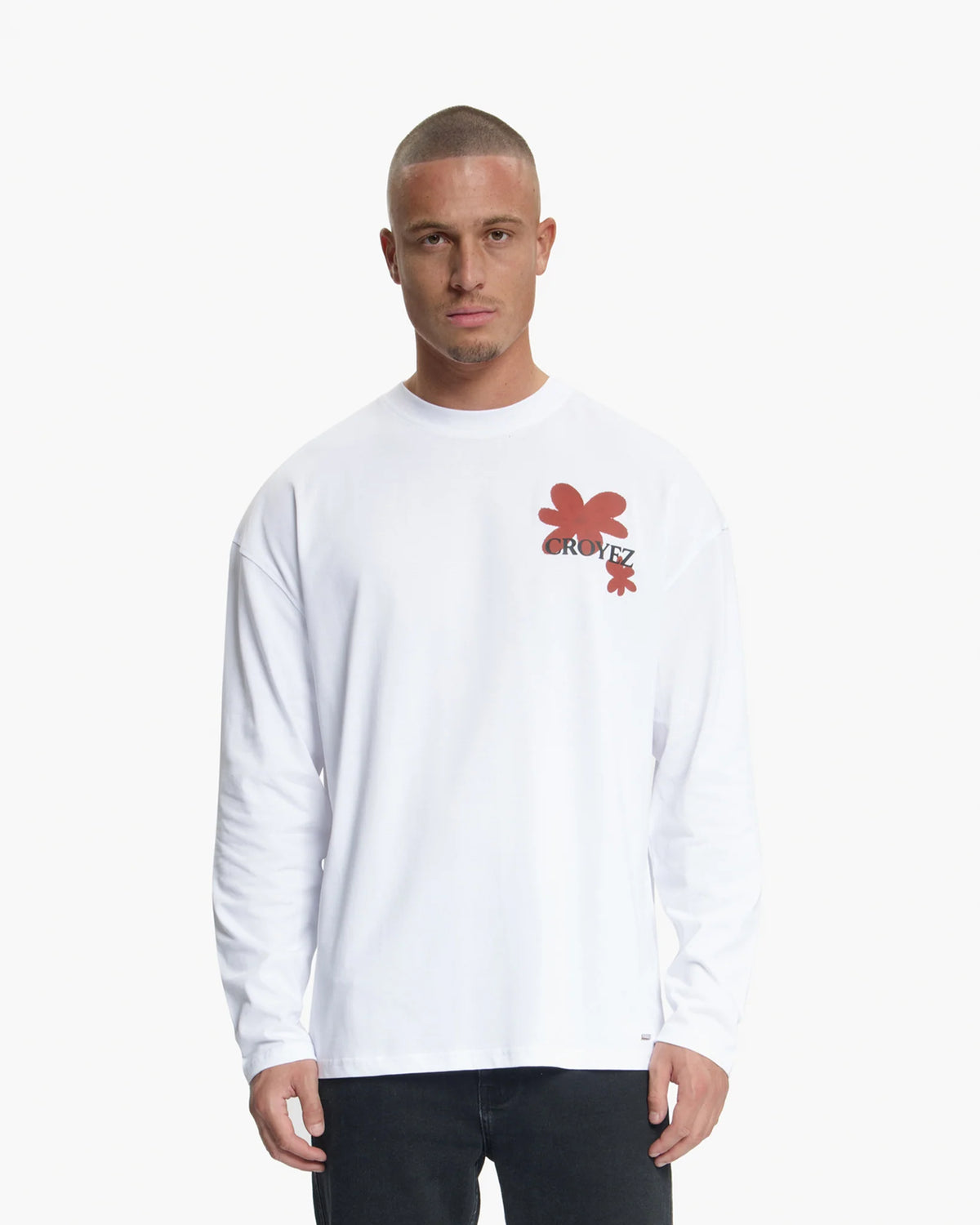 Croyez Botanique Longsleeve T-Shirt | White