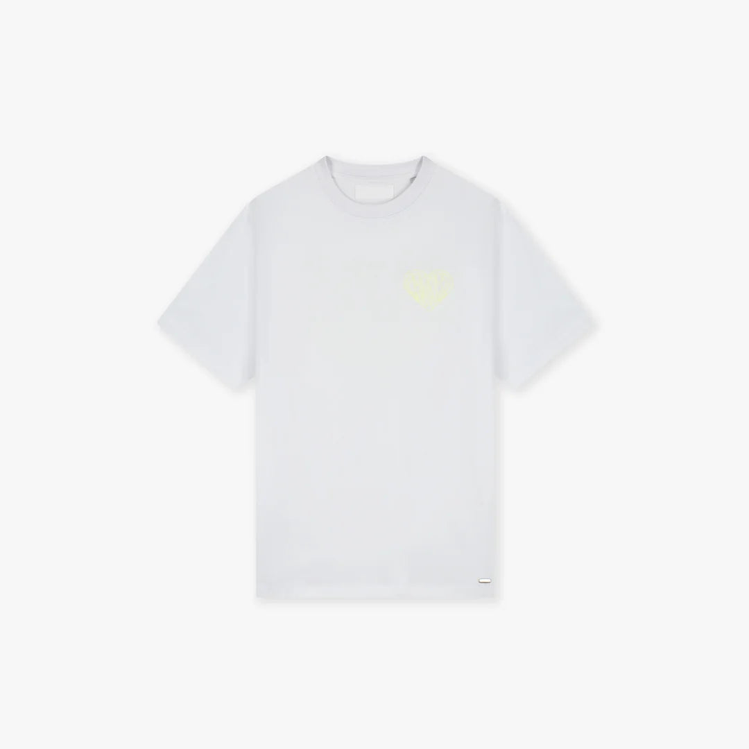 Croyez Stitched Heart T-Shirt | White