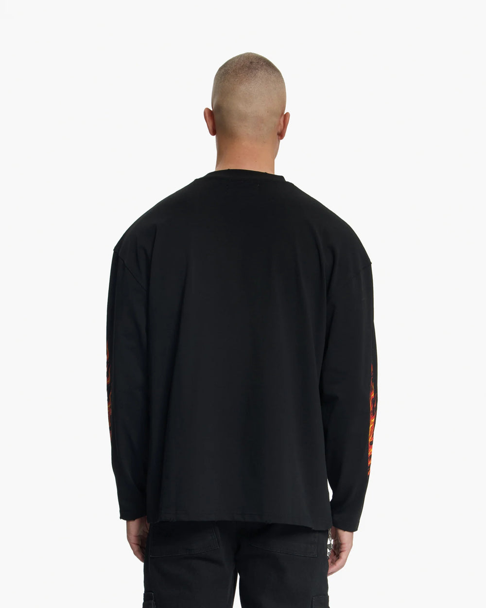 Croyez - firestorm Longsleeve - black