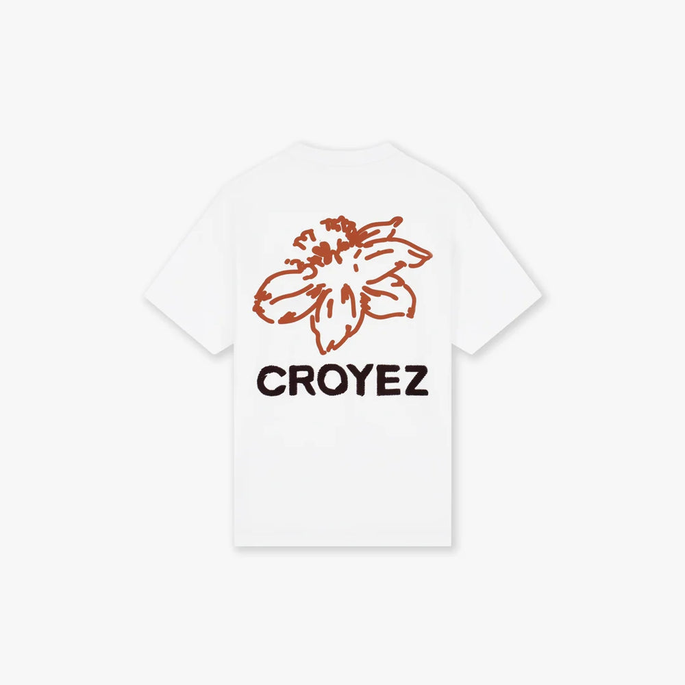 Croyez - Gardener T-Shirt - White - Casual herenshirt