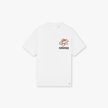 Croyez - Gardener T-Shirt - White - Casual herenshirt