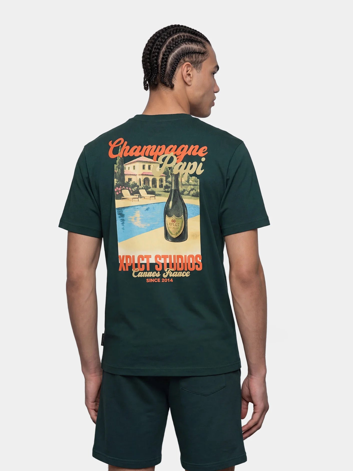 Champagne Tee | Green