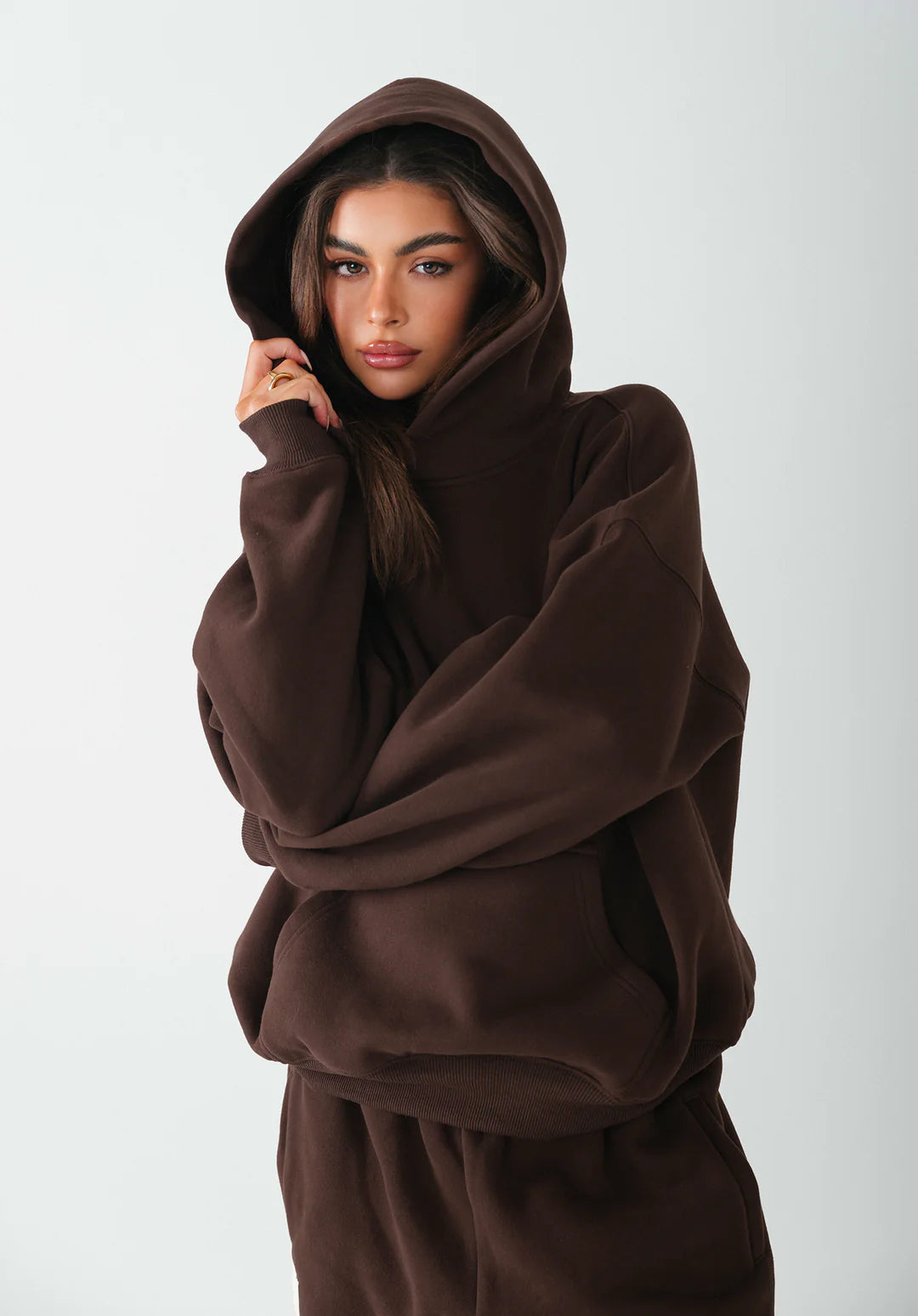 GATED COMMUNITY HOODIE DONKERBRUIN - 29 nov