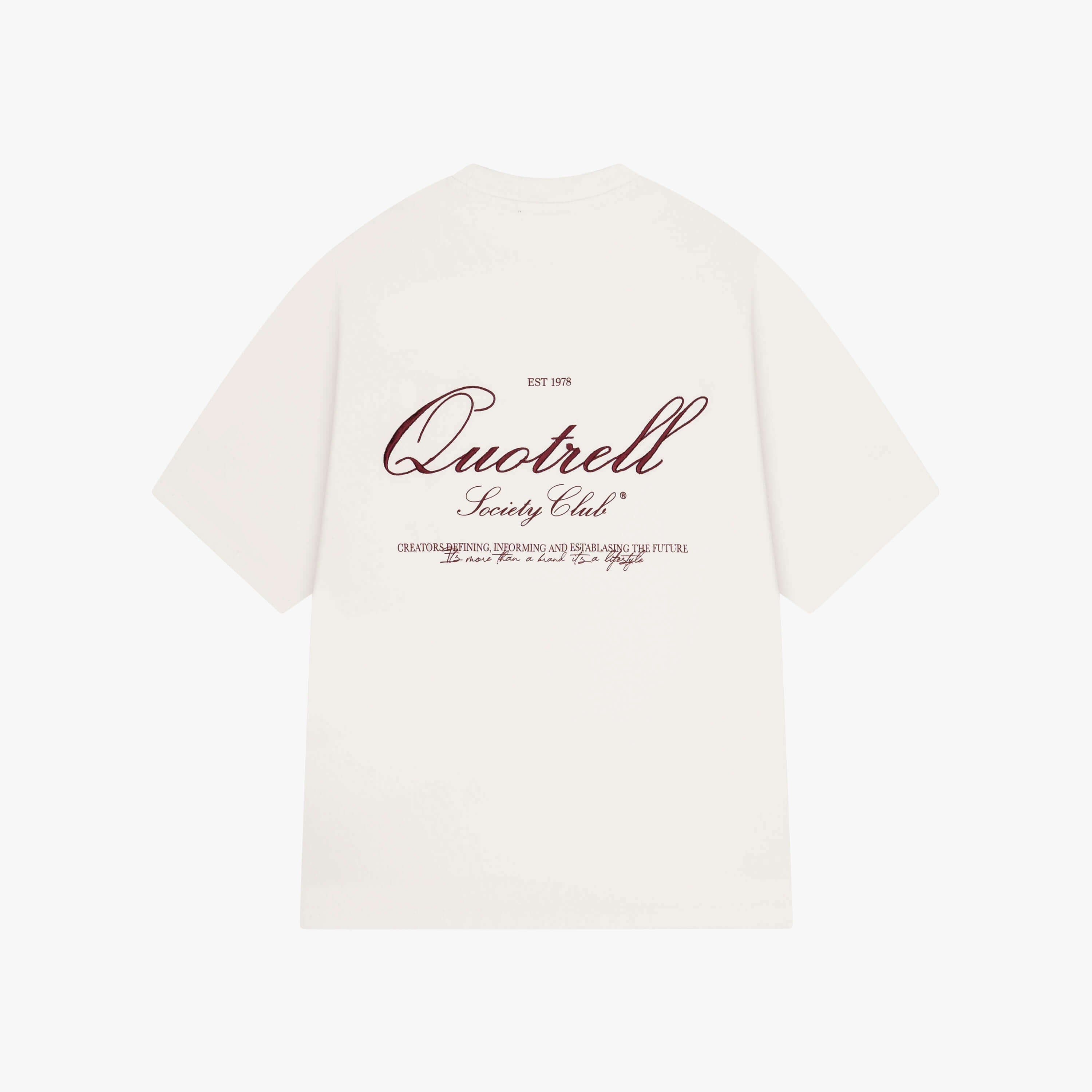 CREATORS TEE | OFF WHITE/RED