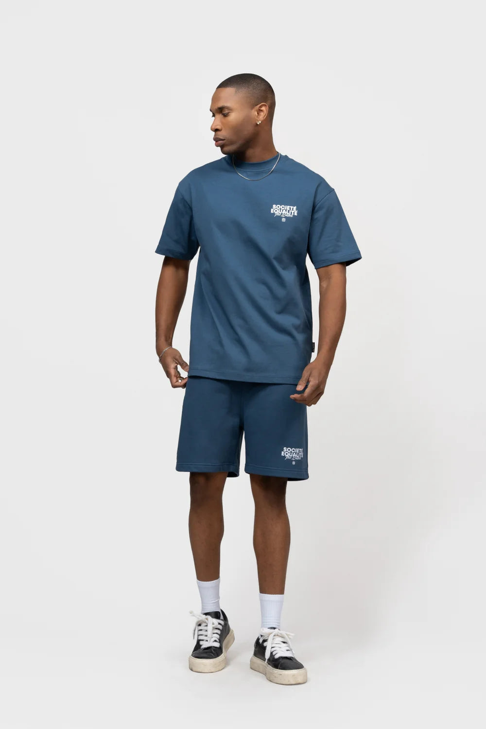 SOCIETÉ 2.0 OVERSIZED TEE MARINE