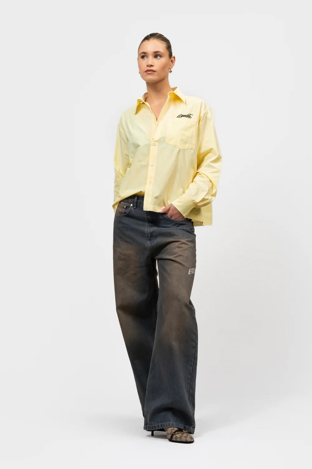 MILO LONGSLEEVE SHIRT BUTTER YELLOW