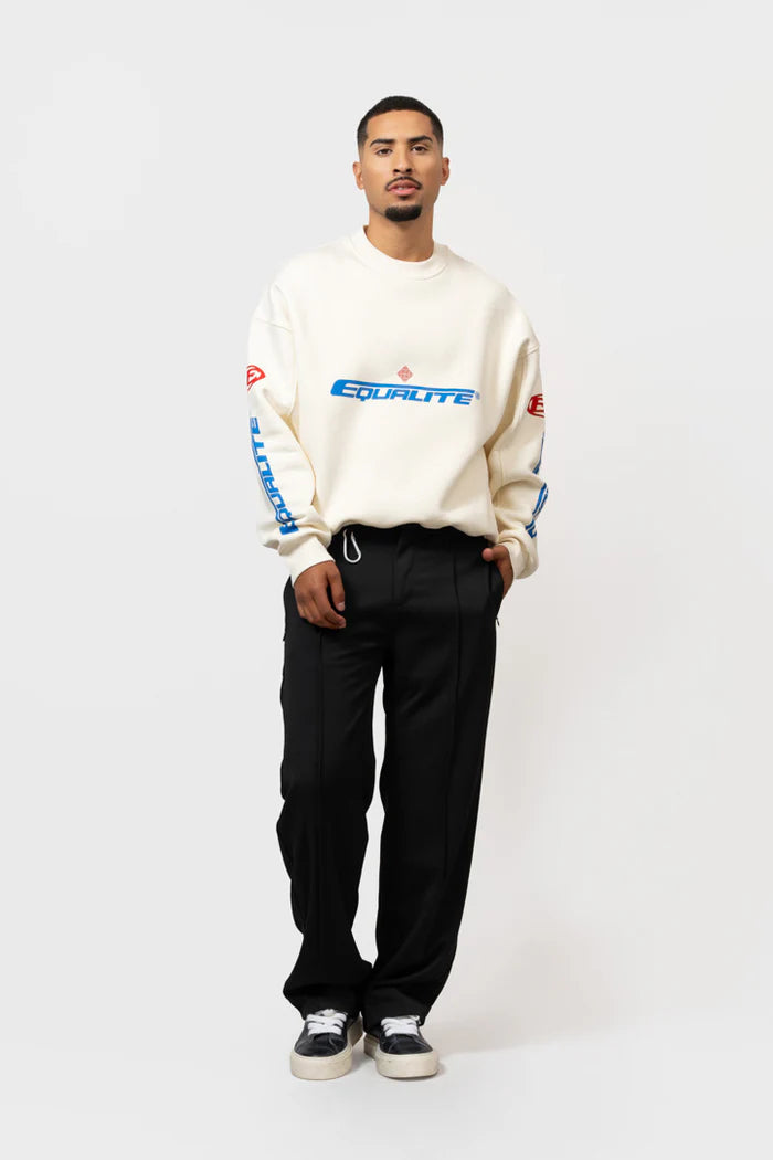 ARENA OVERSIZED SWEATER OFF-WHITE
