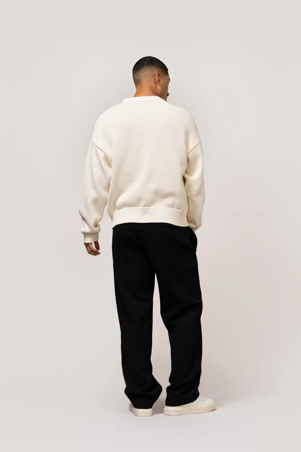CELESTE KNIT SWEATER OFF-WHITE