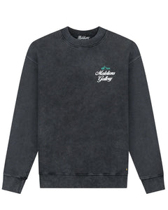 Malelions - Men Gallery Sweater - Acid Wash