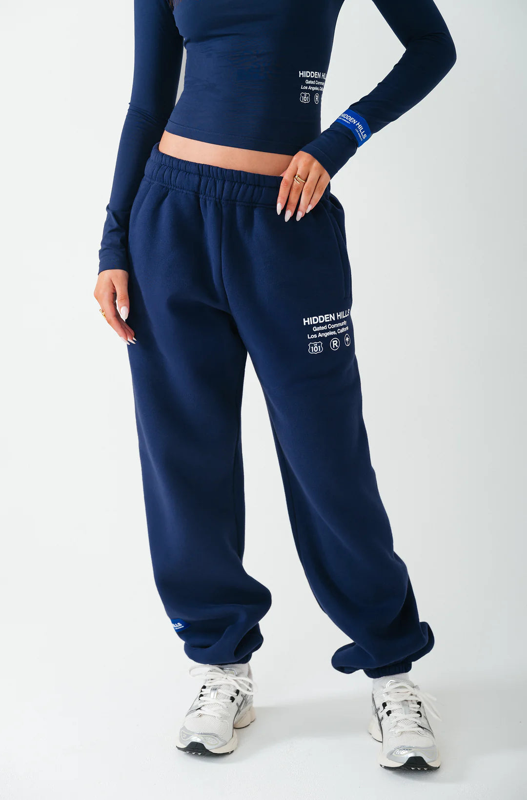 LABEL JOGGINGBROEK MARINEBLAUW - 29 nov