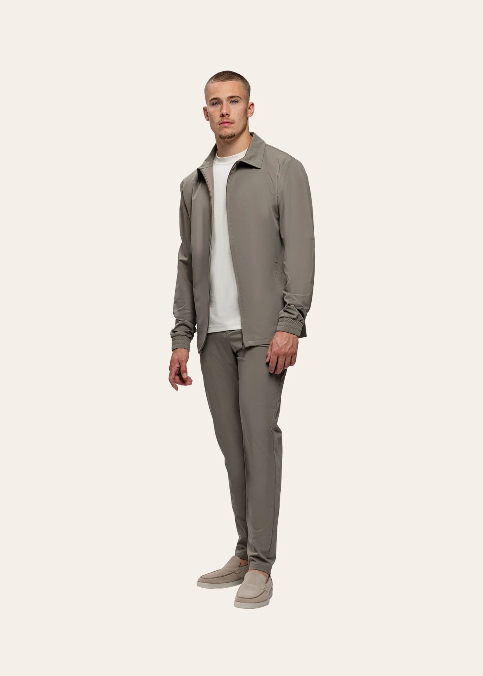Tria D'oro - Trainingsbroek Taupe