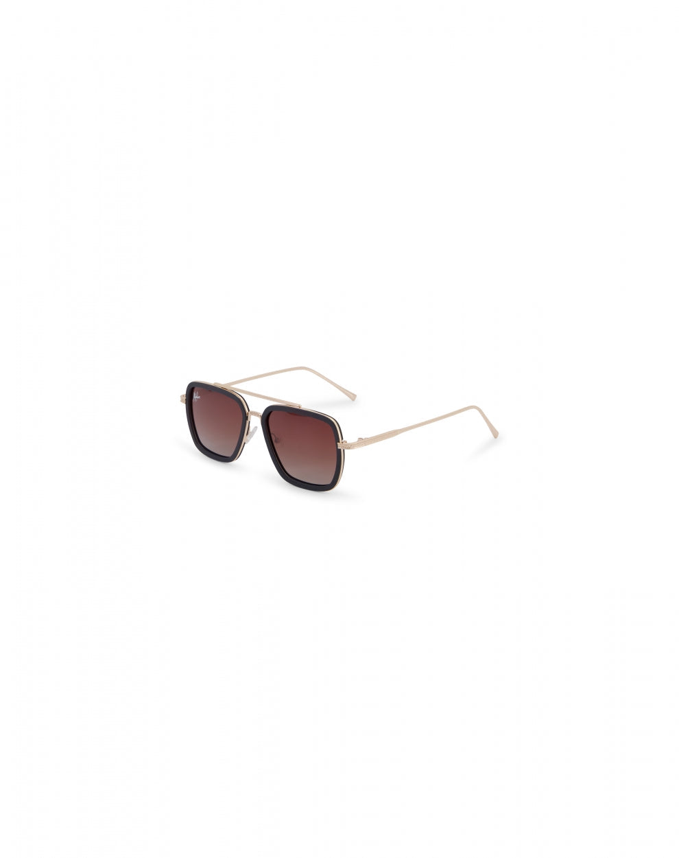 Malelions Men Abstract Sunglasses | Gold