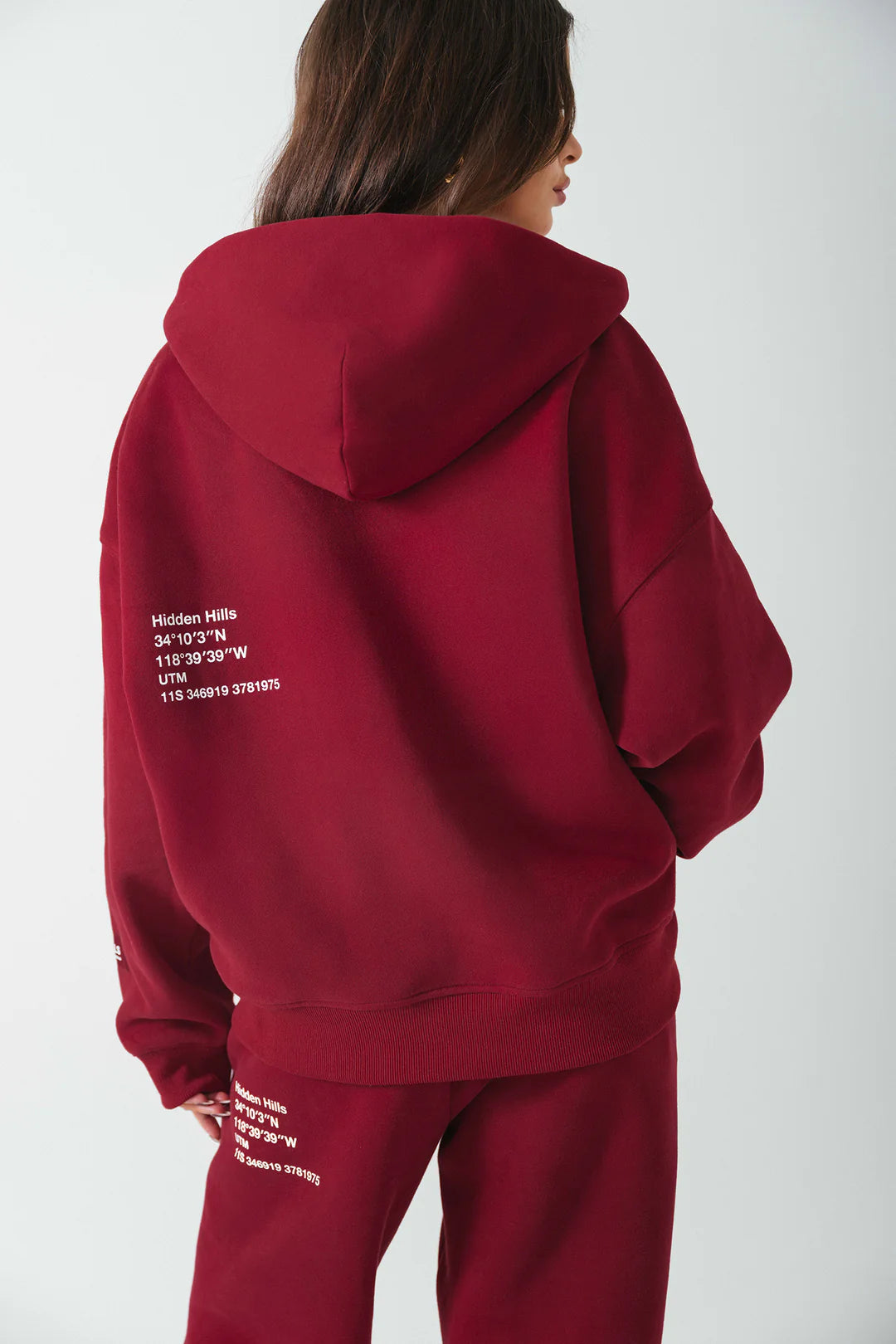 LABEL RITS HOODIE BORDEAUX - 29 nov.