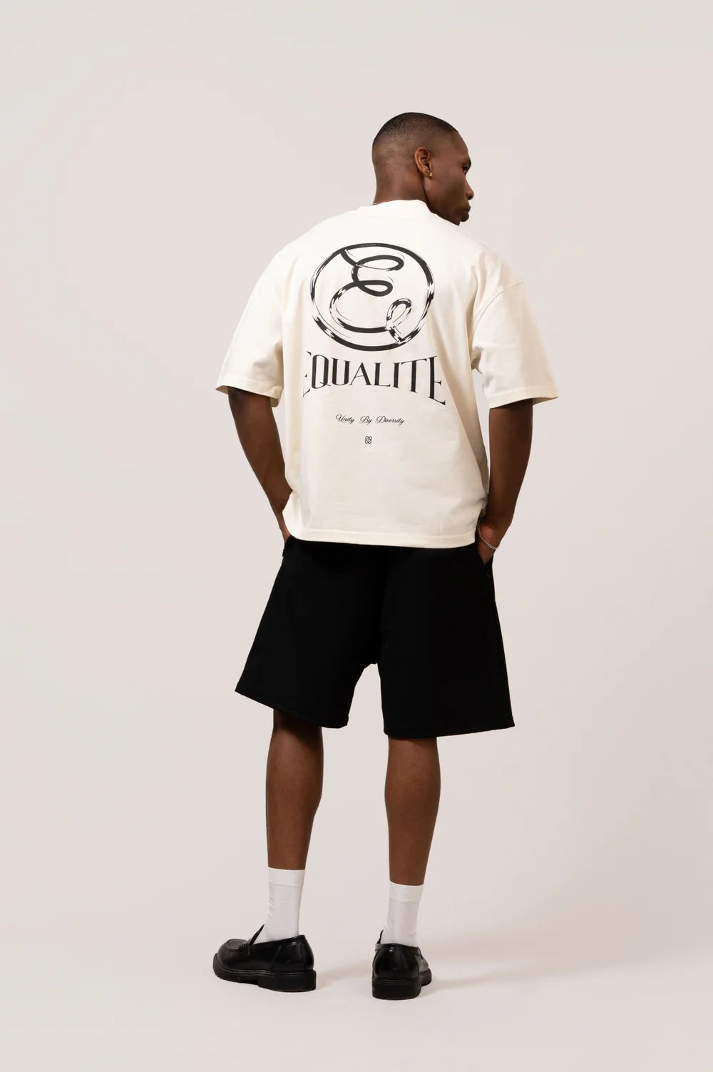CHLOÉ BOXY TEE OFF-WHITE & BLACK
