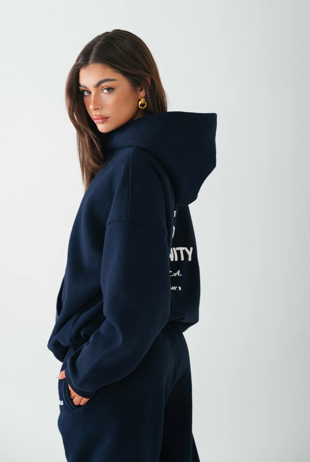 LOS ANGELES HOODIE NAVY - 29 nov