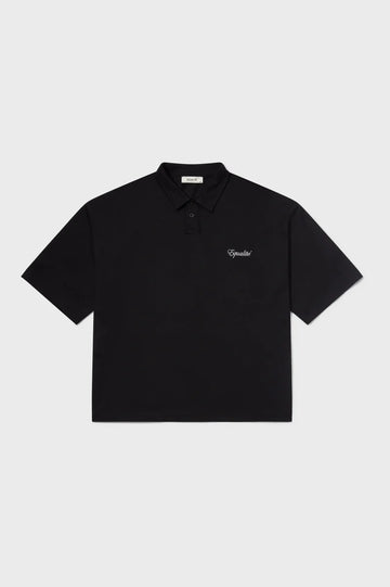 Equalité - OASIS OVERSIZED POLO BLACK