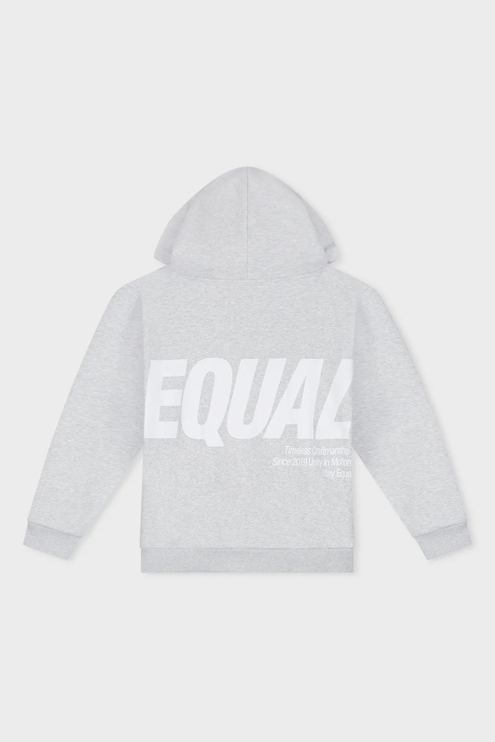 ELIA OVERSIZED FULL ZIP HOODIE MELANGE GREY