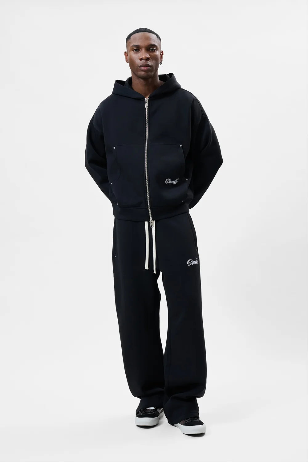Equalité Studio Scuba Full Zip Jogger Pants Black