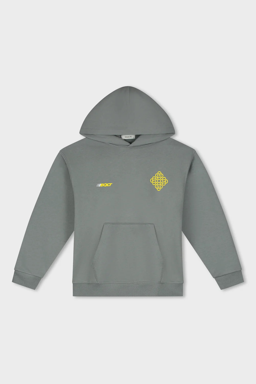 EQLT OVERSIZED HOODIE OLIVE GREY